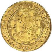 10 Ducats - II György Rákóczi, Hungary, 1651-1659 reverse image