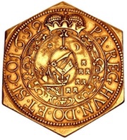 10 Ducats - Ákos Barcsai, Hungary, 1659 reverse image