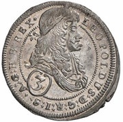 3 Kreuzers - Leopold I Vienna obverse image