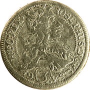 3 Kreuzers - Joseph I Graz obverse image