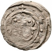 Denier - Andrew II, Hungary, 1205-1235 reverse image