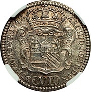 6 Kreuzers - Maria Theresia Hall, Austria, 1742-1746 reverse image