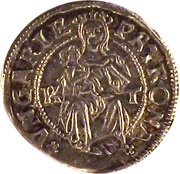 Denier - John Zápolya, Hungary, 1527-1530 reverse image