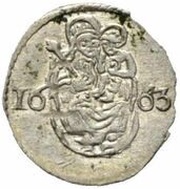 Obol - Leopold I reverse image