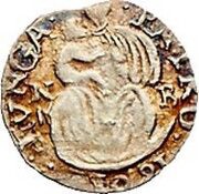 Denier - Rudolf, Hungary, 1581-1601 reverse image