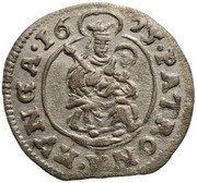 1 Denier - Leopold I, Hungary, 1673-1677 reverse image