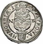 1 Kreuzer - Leopold I, Hungary, 1698-1699 reverse image