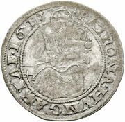 Groschen - Matthias II, Hungary, 1617-1618 reverse image