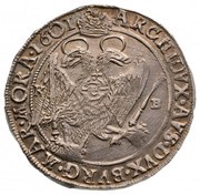½ Thaler - Rudolf, Hungary, 1579-1608 reverse image
