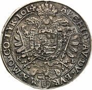 ½ Thaler - Matthias II, Hungary, 1614-1616 reverse image