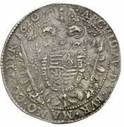 ½ Thaler - Matthias II, Hungary, 1620-1621 reverse image