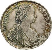 ½ Thaler - Maria Theresa obverse image