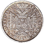 1 Thaler - Charles III, Hungary, 1717-1730 reverse image