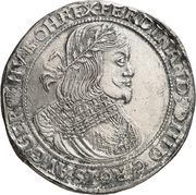 5 Thalers - Ferdinand III obverse image