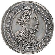 ½ Thaler - Ferdinand II Graz obverse image
