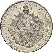 1 Thaler - Francis I, Hungary, 1830 reverse image