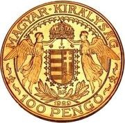 100 Pengő - Miklós Horthy Pattern obverse image