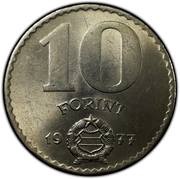 10 Forint reverse image