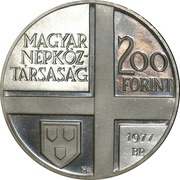 200 Forint Ádám Mányoki obverse image