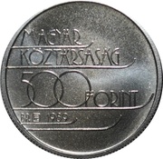 500 Forint Albertville Winter Olympics 1992 obverse image