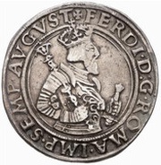 1 Reichsthaler 72 Kreuzer - Ferdinand I Hall obverse image
