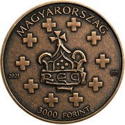3000 Forint Stephen I of Hungary obverse image