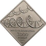 3000 Forint mRNA Vaccines obverse image
