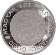 5000 Forint István Bocskai obverse image