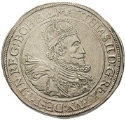1 Thaler - Matthias II Vienna obverse image
