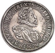 1 Thaler - Rudolf II Hall obverse image