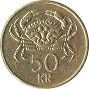 50 Krónur reverse image