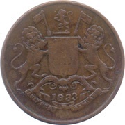 ¼ Anna Paisa obverse image