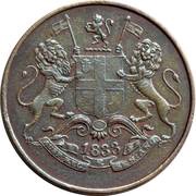 ¼ Anna Paisa obverse image