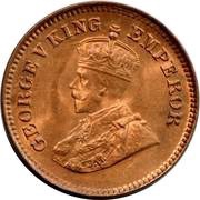 ½ Pice - George V obverse image