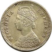2 Annas - Victoria obverse image