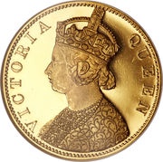 1 Mohur - Victoria obverse image