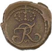 1 Cash - Frederik VI obverse image