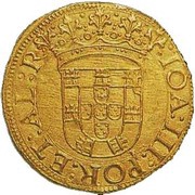 1 Escudo S. Tomé - João III Lisboa mint obverse image