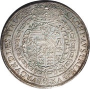 2 Thalers - Leopold I Graz, Austria, 1670-1684 reverse image