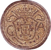 XII Réis - José I Goa mint obverse image