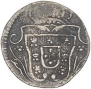 ½ Pardau - José I Goa mint, India, 1752-1764 reverse image