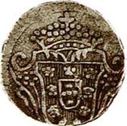 1 Pardau - José I Goa mint, India, 1751-1765 reverse image