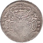 Rupia - Maria I and Pedro III Goa mint, India, 1782-1787 reverse image
