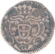 1 Rupia - Maria I Hairdress; Goa mint, India, 1796-1807 reverse image