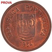 1 TANGAS - Republic Pattern, Lisboa mint obverse image