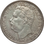 1 Rupia - Luíz I Calcutta mint obverse image