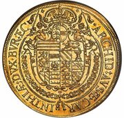 8 Ducats - Ferdinand II St Veit, Austria, 1632 reverse image