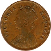 ¼ Anna - Victoria obverse image