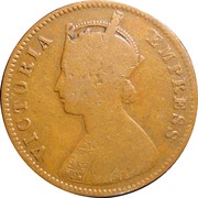 ¼ Anna - Victoria [Narayan Rao] Senior Branch obverse image