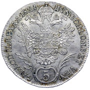 5 Kreuzer - Franz I reverse image